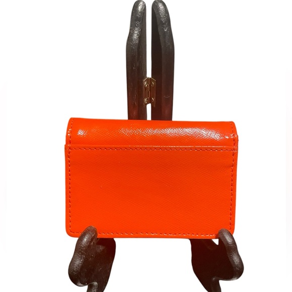 Tory Burch Orange Card Holder - Picture 2 of 11